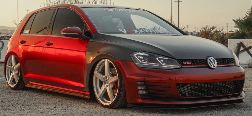 Volkswagen GTI on Voxx Modena Wheels