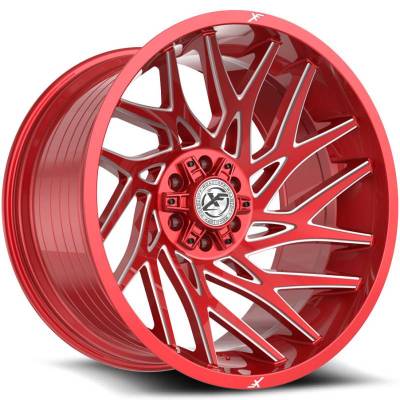 XF-229 Anodized Red Milled