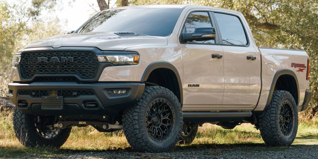 20x9 Fuel Off-Road Talon FC901 Blackout on 2025 Ram 1500 Rebel