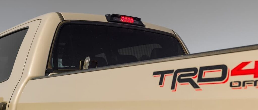 Morimoto X3B LED Brake and Bed Light Module built specifically for 2014 to 2021 Toyota Tundras.