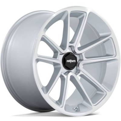 Rotiform BTL Gloss Silver Machined