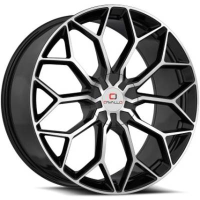 Cavallo CLV-44 Gloss Black Machined