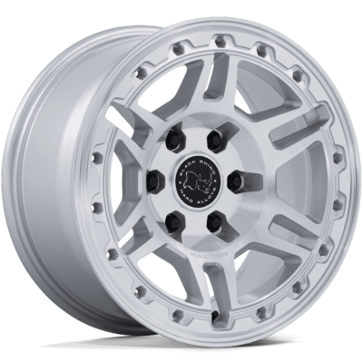 Black Rhino BR039 Vanguard Gloss Silver Machined