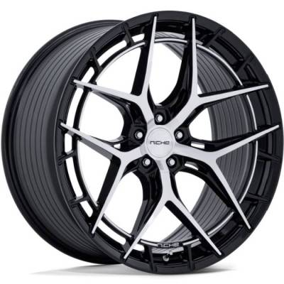 Niche Riviera Gloss Black Machined