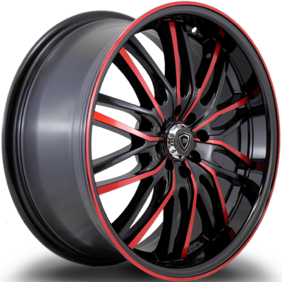 White Diamond W3108 Black and Red