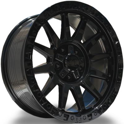 Full Throttle FT12 Gloss Black